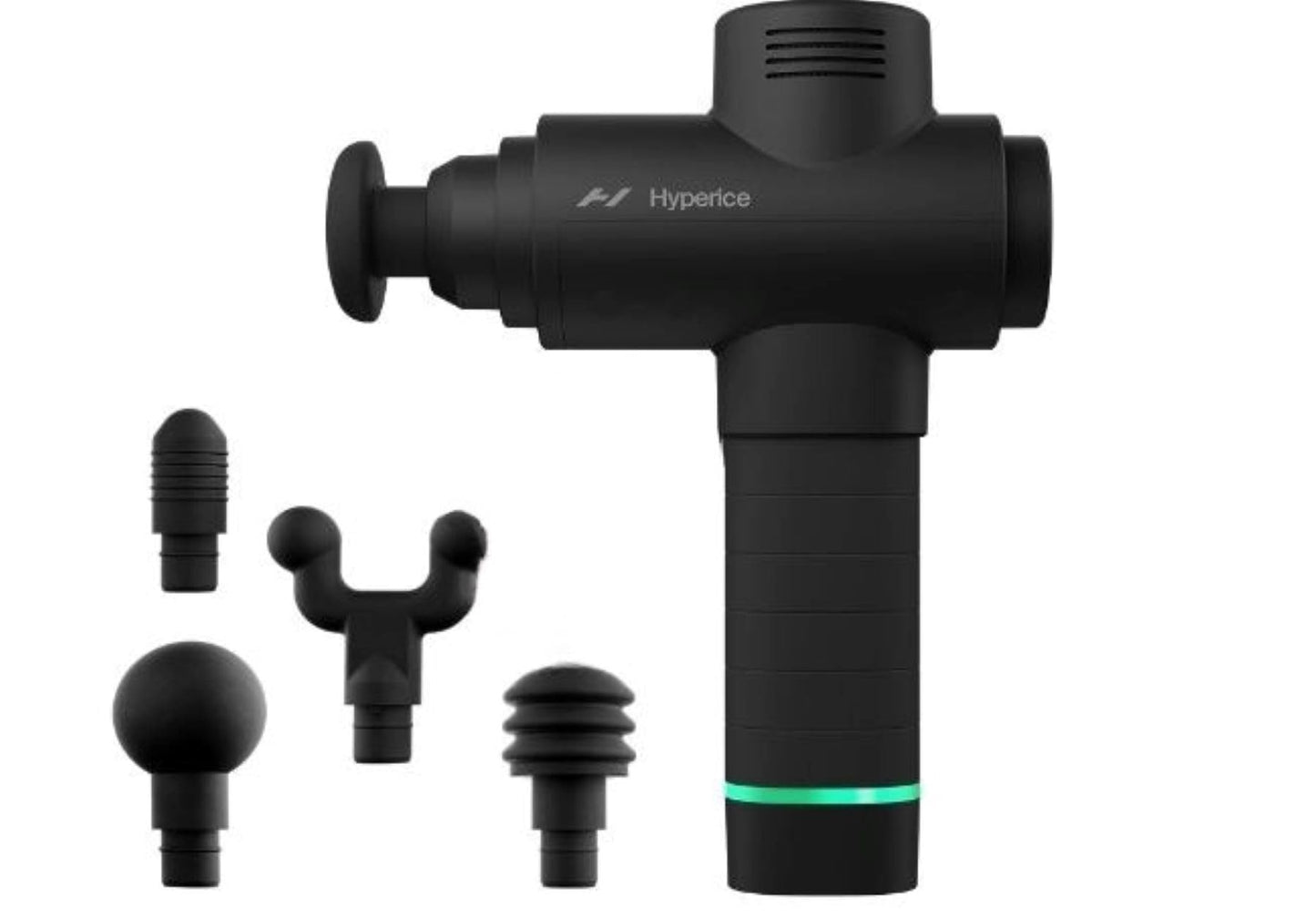 Hyperice Hypervolt 2 Pro - Featuring Quiet Glide Technology - Handheld Percussion Massage Gun - 5 Speeds, 5 Interchangeable Heads - Helps Relieve Sore Muscles and Stiffness FSA-HSA Approved