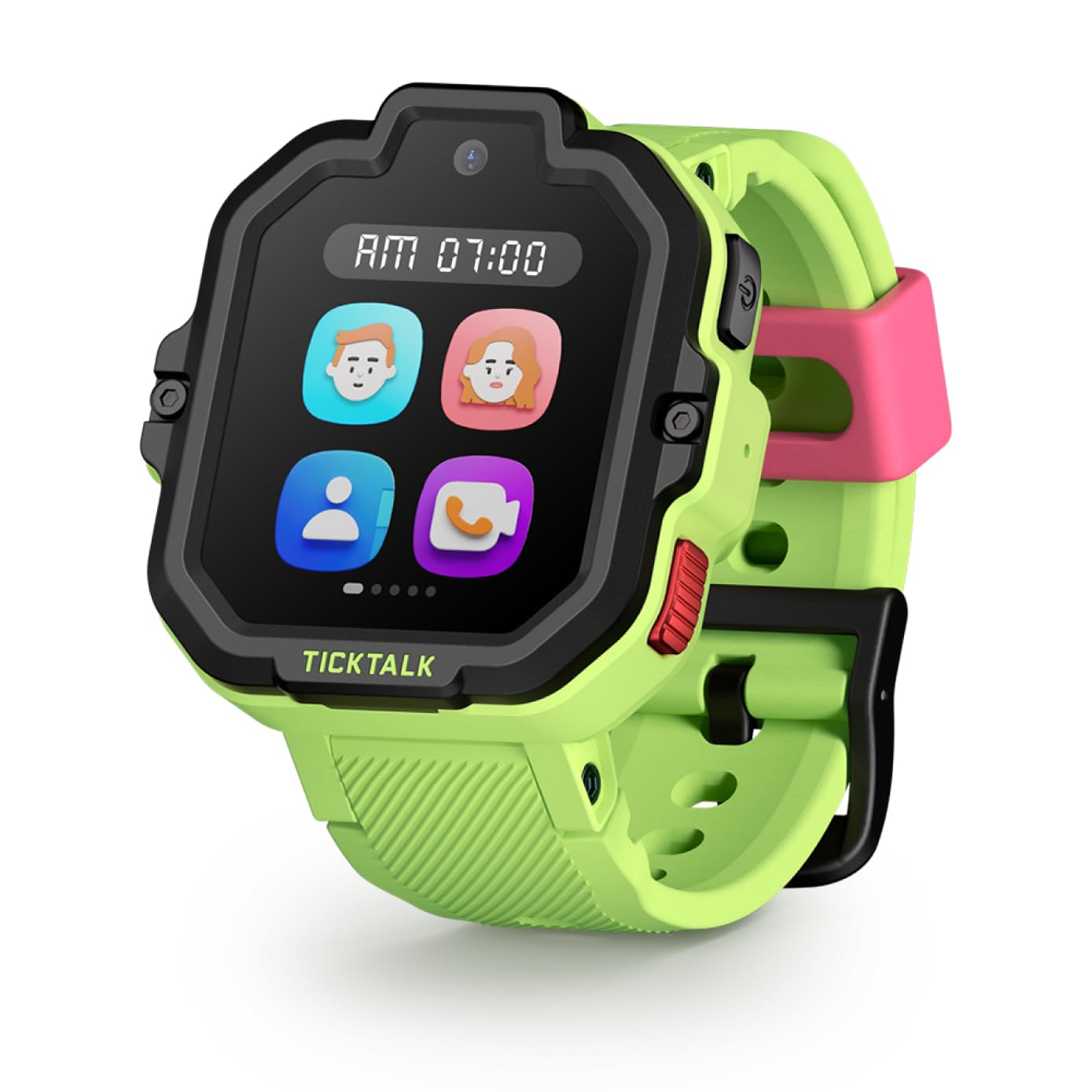 TickTalk5 - Kids Smart Watch with GPS Tracker, Video Calling, SOS, & Parental Controls | Smartwatch with Free Music, Texting, Kid Phone Call and Text, Boys & Girls - 4G Smart Watch for Kids 3-12