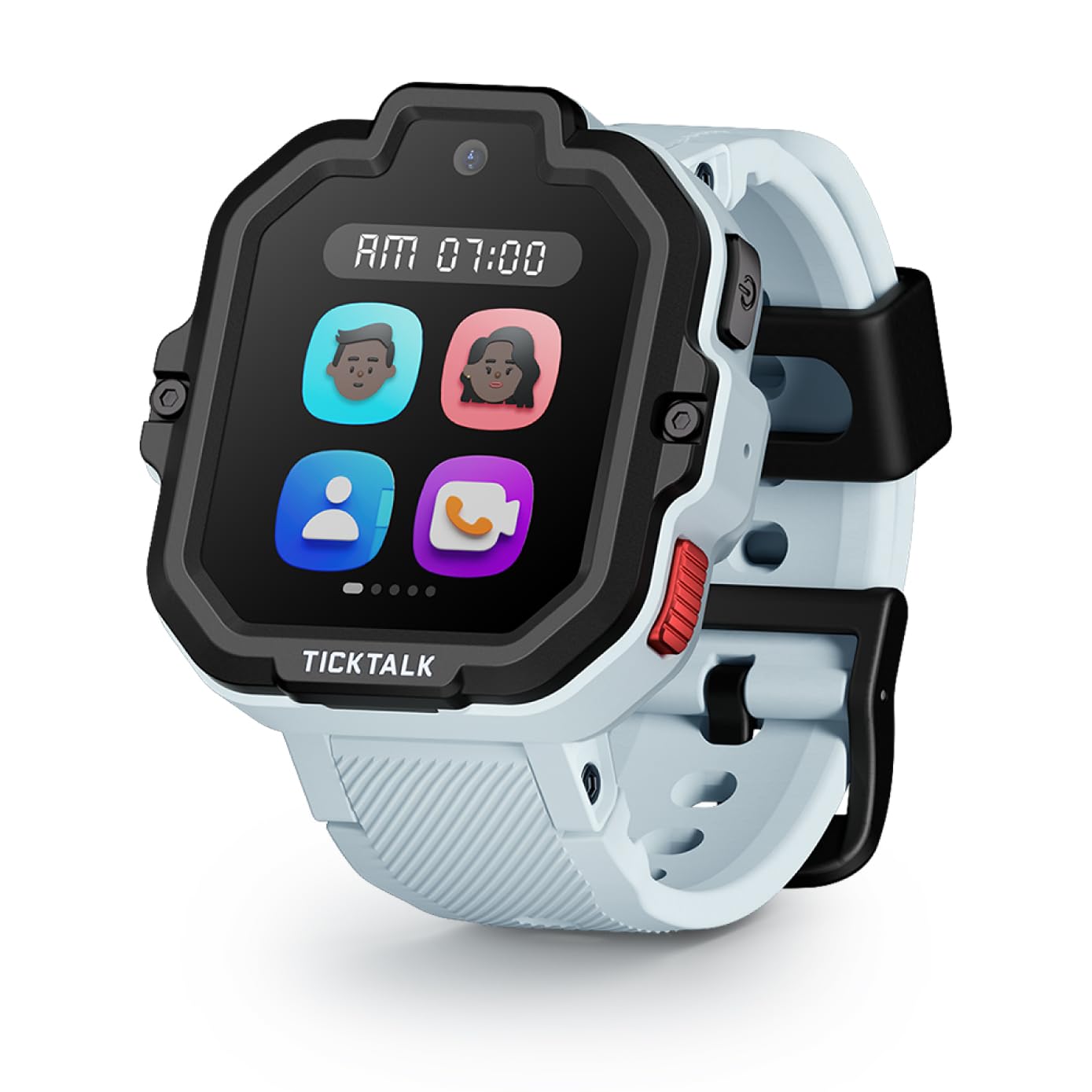 TickTalk5 - Kids Smart Watch with GPS Tracker, Video Calling, SOS, & Parental Controls | Smartwatch with Free Music, Texting, Kid Phone Call and Text, Boys & Girls - 4G Smart Watch for Kids 3-12