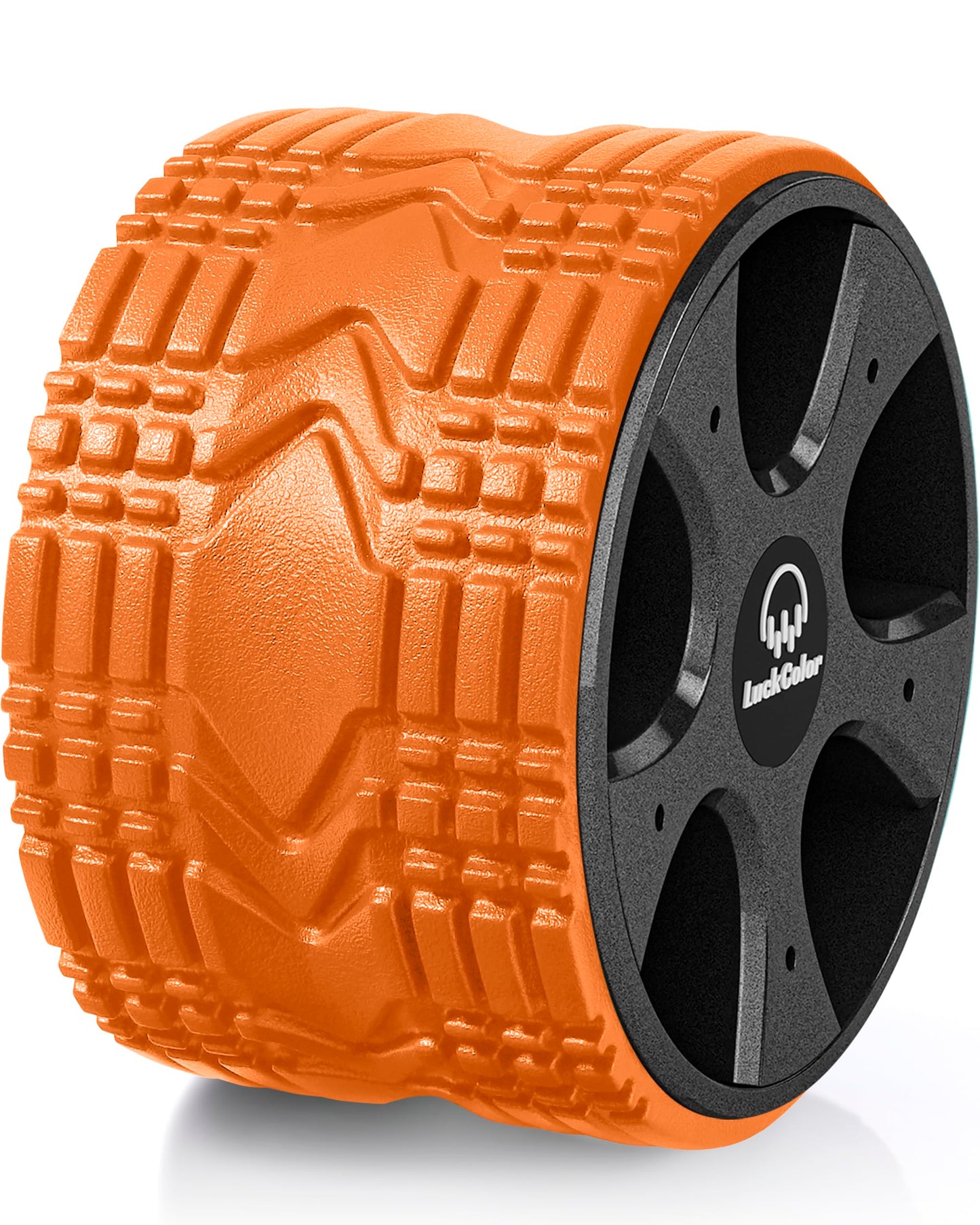 Back Roller, Back Wheel Targeted Back Pain Relief, Yoga Wheel Muscle Massage, Foam Roller for Trigger Point Therapy Physical, Stretching & Exercise, 880lbs Capacity, 10 Inch