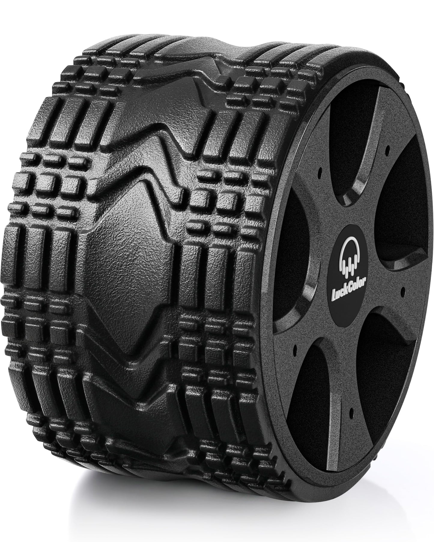 Back Roller, Back Wheel Targeted Back Pain Relief, Yoga Wheel Muscle Massage, Foam Roller for Trigger Point Therapy Physical, Stretching & Exercise, 880lbs Capacity, 10 Inch