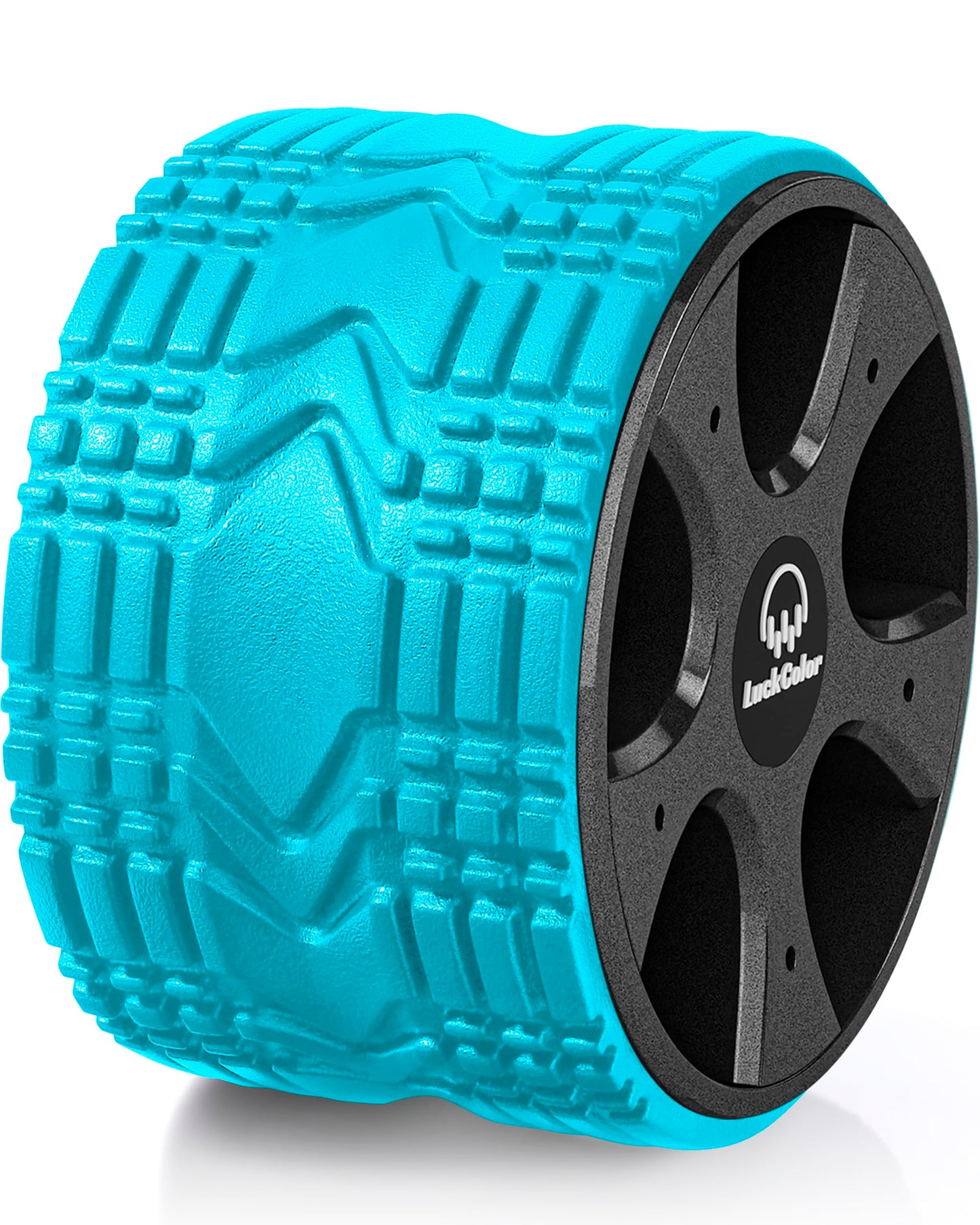 Back Roller, Back Wheel Targeted Back Pain Relief, Yoga Wheel Muscle Massage, Foam Roller for Trigger Point Therapy Physical, Stretching & Exercise, 880lbs Capacity, 10 Inch