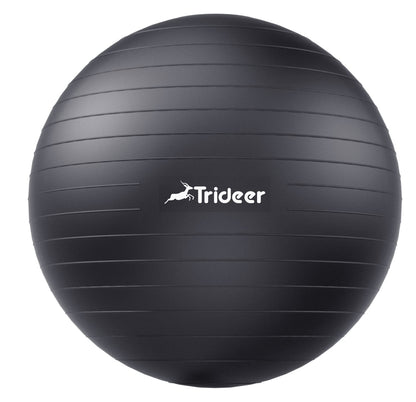 Trideer Extra Thick Yoga Ball Exercise Ball, 5 Sizes Gym Ball, Heavy Duty Ball Chair for Balance, Stability, Pregnancy, Quick Pump Included
