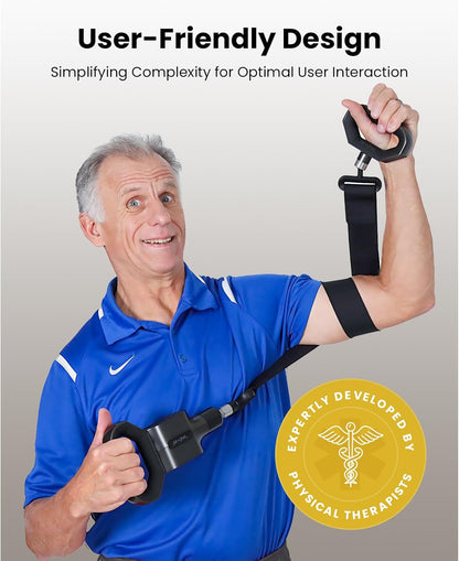 BOB AND BRAD 2-in-1 Massage Gun & Muscle Massage Belt for Muscle Relaxation, Pain Relief, FSA HSA Eligible, Dual-Purpose Deep Tissue sWave Massager Gun with Strap for Athletes, Therapists & Everyone