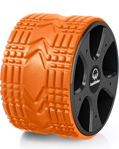 Back Roller, Back Wheel Targeted Back Pain Relief, Yoga Wheel Muscle Massage, Foam Roller for Trigger Point Therapy Physical, Stretching & Exercise, 880lbs Capacity, 10 Inch