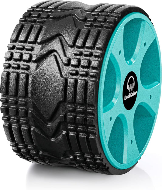 Back Roller, Back Wheel Targeted Back Pain Relief, Yoga Wheel Muscle Massage, Foam Roller for Trigger Point Therapy Physical, Stretching & Exercise, 880lbs Capacity, 10 Inch